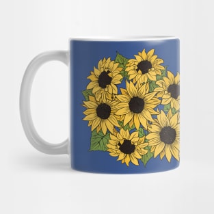 The Sunflower is the National flower of Ukraine Mug